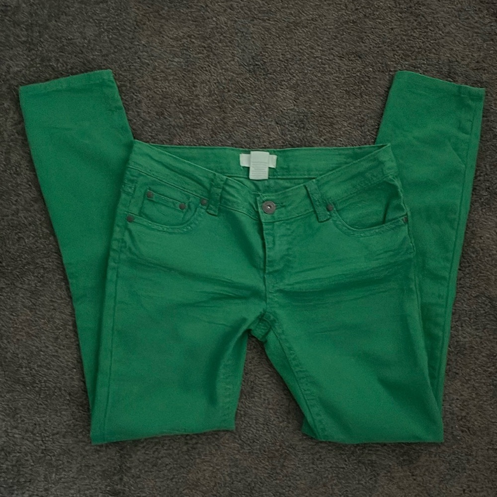 Lola stylish green jeans